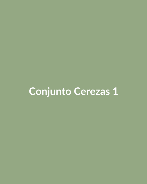 Conjunto Cerezas