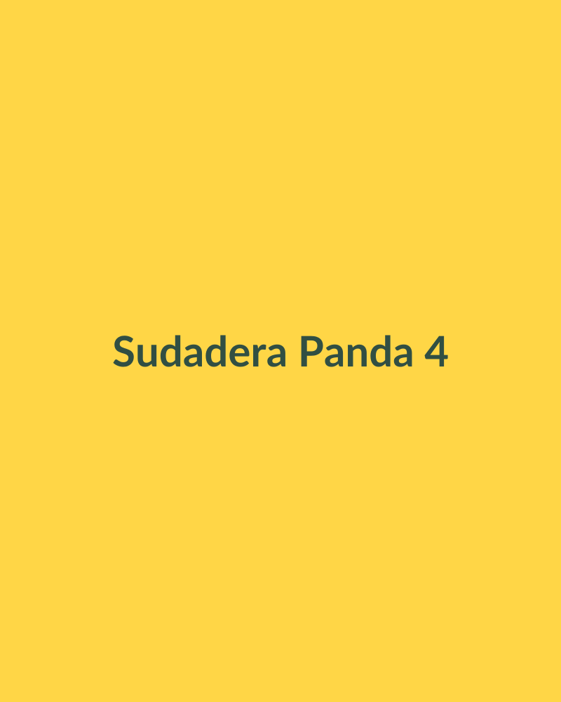 Sudadera Panda