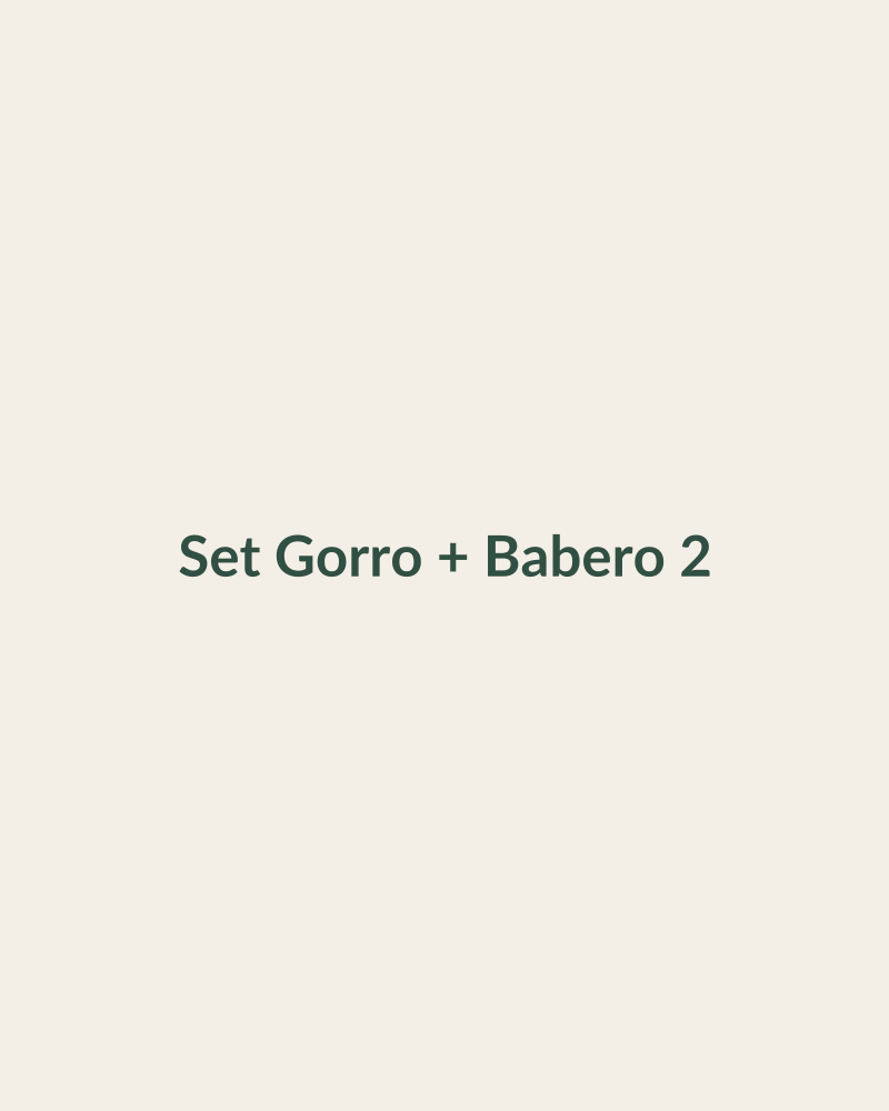 Set Gorro + Babero