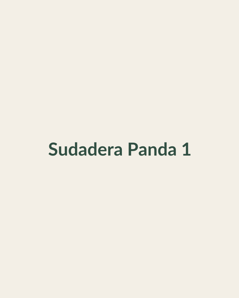 Sudadera Panda