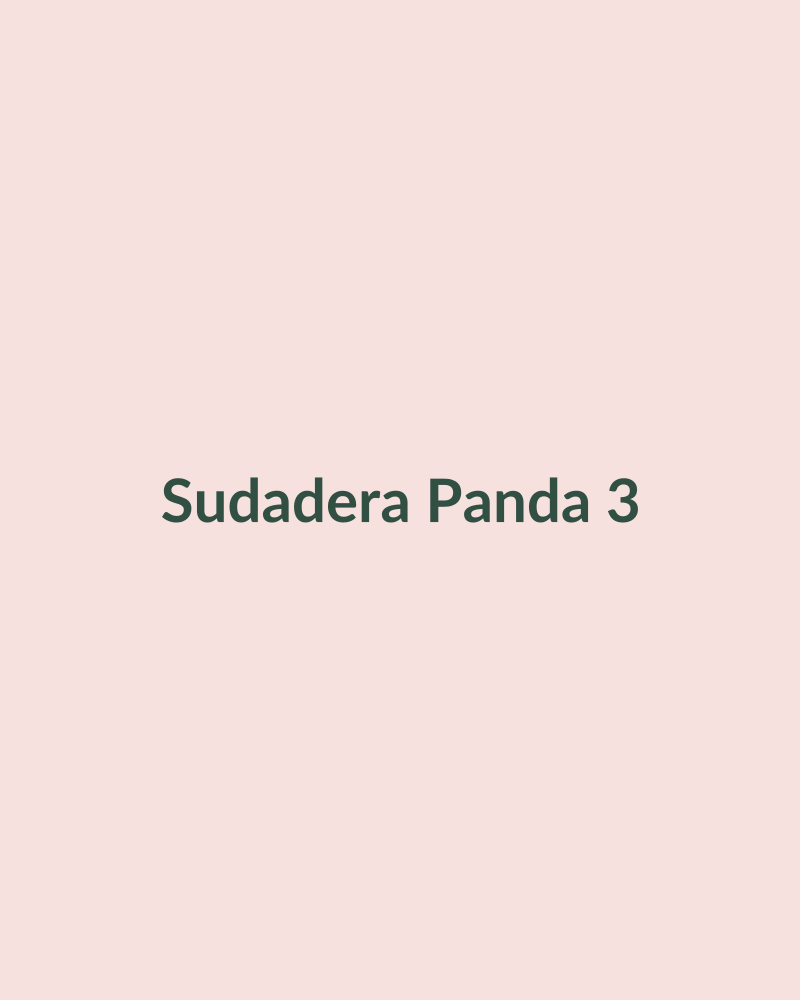 Sudadera Panda