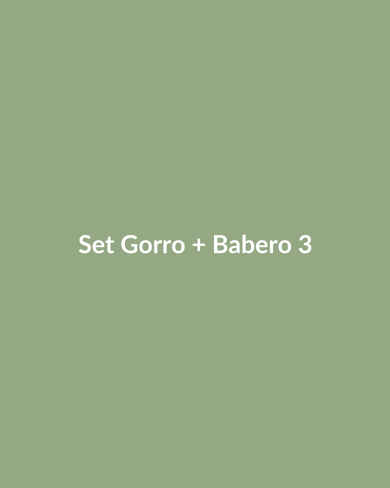 Set Gorro + Babero
