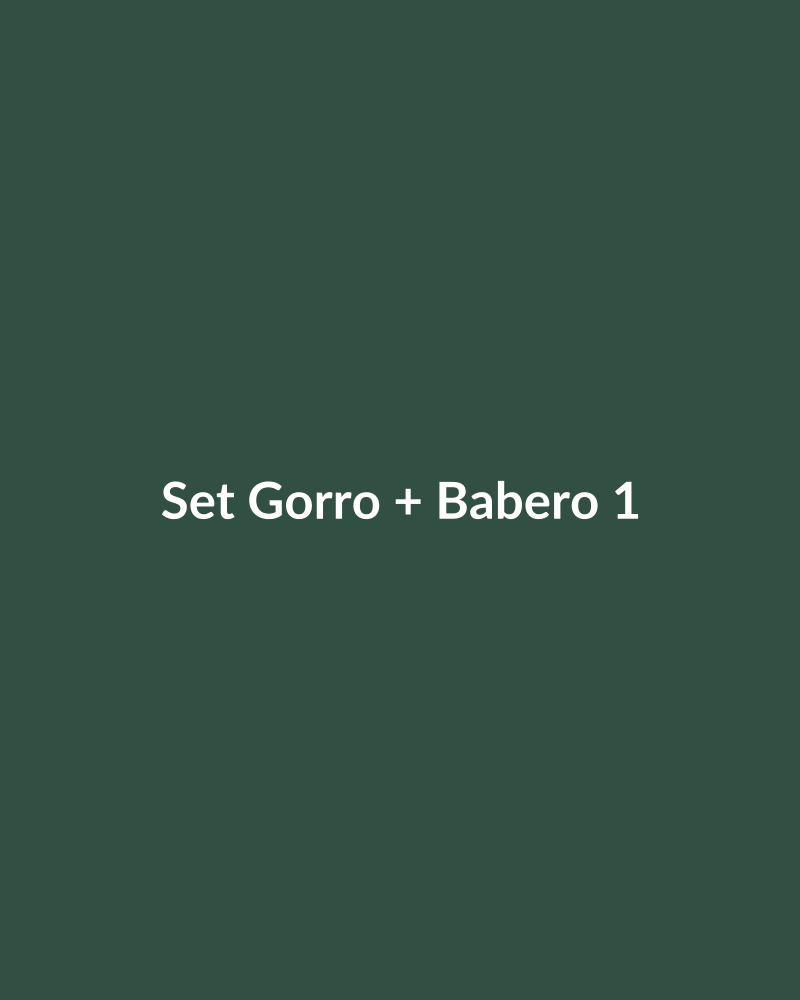 Set Gorro + Babero